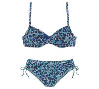LASCANA Bügel-Bikini Damen türkis-bedruckt Gr.44 Cup E