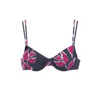 LASCANA Bügel-Bikini-Top Damen marine-bedruckt Gr.40 Cup C