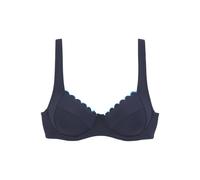 LASCANA Bügel-Bikini-Top Damen marine Gr.46 Cup C