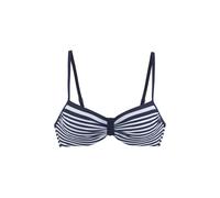 LASCANA Bügel-Bikini-Top Damen marine-weiß Gr.44 Cup E