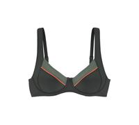 LASCANA Bikini-Oberteil in Khaki - Größe 36B-Cup | Damen Bademode
