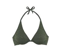 LASCANA Bügel-Bikini-Top Damen oliv Gr.40 Cup B