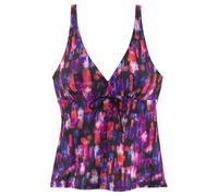 LASCANA Bügel-Tankini-Top Damen schwarz-bedruckt Gr.38 Cup C