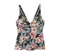 LASCANA - LASCANA OT Tankini mit Bügel Bade black print - Gr. - 42E