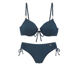 LASCANA - Buffalo LM Bügel-Bikini dk petrol - Gr. - 42C