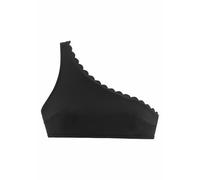 LASCANA Bustier-Bikini-Top Damen schwarz Gr.34 Cup C/D