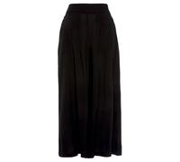 Culotte LASCANA, Damen, Gr. 38, N-Gr, schwarz, Web, Obermaterial: 100% Viskose, unifarben, modisch, figurumspielend 7/8-Länge, Hosen, mit Taschen weites Bein, luftige Viskose, sommerlich, modisch, Top