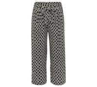 Culotte LASCANA Gr. 42, N-Gr, schwarz-weiß (schwarz, sand, bedruckt) Damen Hosen (92547865-42) schwarz, sand, bedruckt
