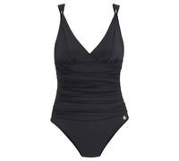 Badeanzug LASCANA Gr. 48, Cup C, schwarz Damen Badeanzüge (95539125-48) schwarz