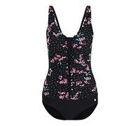 LASCANA Damen Badeanzug schwarz, Größe 52, 4271472 Schwarz 6XL