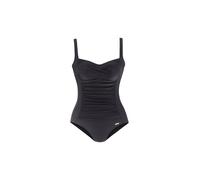 LASCANA Damen Badeanzug B-D Cups schwarz | 46C
