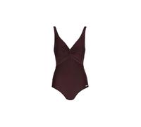 LASCANA Damen Badeanzug dunkelrot | 40E