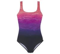 Badeanzug LASCANA Gr. 48, Cup F, pink (pink bedruckt) Damen Badeanzüge Bestseller (95235501-48) pink bedruckt