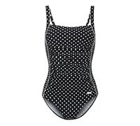Lascana Damen Badeanzug Pünktchendesign, Verstellbare Träger, Softcups