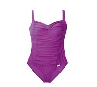 Lascana Badeanzug Damen, Raffung, Softcups, verstellbare Träger – Schwarz Gr. 44B