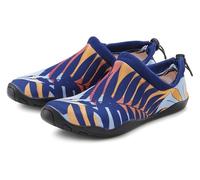 LASCANA Badeschuh Damen blau-orange Gr.42