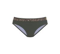 LASCANA - lascana Bikinihose normal oliv-leo - Gr. - 46