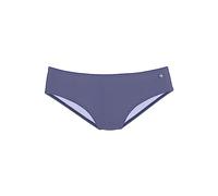 Bikini-Hose LASCANA "Monri", Damen, Gr. 42, N-Gr, blau, Recycling-Polyamid, unifarben, Badehosen Bikini-Hose, in Unifarbe (88790055-42) blau