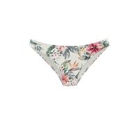 Bikini-Hose LASCANA "Salsa", Damen, Gr. 34, N-Gr, beige (creme bedruckt), Recycling-Polyamid, geblümt, Badehosen Bikini-Hose, in knapper Form (63641909-34) creme bedruckt