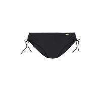 Bikini-Hose LASCANA "Lolo", Damen, Gr. 36, N-Gr, schwarz, Recycling-Polyamid, unifarben, Badehosen Bikini-Hose, in höherer Schnitform (70956348-36) schwarz