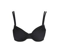 LASCANA Bügel-Bikini-Top Damen schwarz Gr.38 Cup F