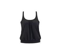 Lascana Damen Tankini-Top Italy Oversize Schwarz Größe 46