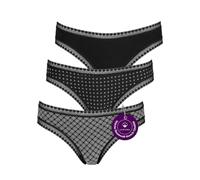 Brasilslip LASCANA Gr. 48/50, schwarz Damen Unterhosen (57524414-48) schwarz