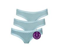 Brasilslip LASCANA Gr. 48/50, grün (mint) Damen Unterhosen (84633241-48) mint