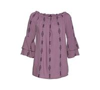 LASCANA Carmenbluse mit Ethnoprint