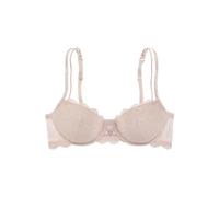 Lascana Damen Damen Push-up-BH aus Spitze mit Vorderverschluss mit Spitze, Vorderverschluss, herausnehmbare Kissen, verstellbare Träger für EIN verführerisches Dekolleté