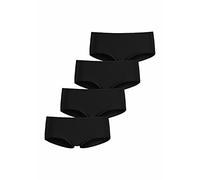 Hipster LASCANA, Damen, Gr. 48/50, schwarz, Obermaterial: 95% Baumwolle, 5% Elasthan, unifarben, Unterhosen, aus elastischer Baumwolle (24259717-48) schwarz