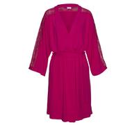 LASCANA Damen Kimono dunkelrot Gr.44/46