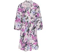 Kimono LASCANA, Damen, Gr. 36/38, rosa (rosa, geblümt), Single-Jersey, gemustert, Kurzform, Hausmäntel, mit schönem Alloverdruck (34160456-36) rosa, geblümt