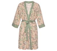 LASCANA Damen Kimono nude-schilfgrün Gr.40/42
