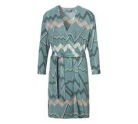 LASCANA Damen Kimono dunkelblau / puder / beige / jade, Größe 32/34, 5929625 Dunkelblau / Puder / Beige / Jade XS