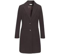 Kurzmantel LASCANA, Damen, Gr. 38, braun, Web, Obermaterial: 100% Polyester. Futter: 100% Polyester, unifarben, figurumspielend kniefrei, Mäntel, im klassischen Design, Damenmantel, Blazermantel, casu