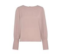 Langarmbluse LASCANA Gr. 42, lila (mauve) Damen Blusen langarm mit Zierknopfleiste hinten Bestseller (27015512-42)