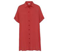 Longbluse LASCANA Gr. 36, rot (korallrot) Damen Blusen (41584940-36) korallrot