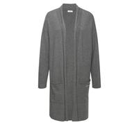 LASCANA Damen Longstrickjacke dunkelgrau Gr.40/42