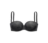 Multiway-BH LASCANA, Damen, Gr. 90, Cup C, schwarz, Spitze, Obermaterial: 85% Polyamid, 15% Elasthan, BHs, mit nahtlos vorgeformten Schalen und vielen Tragevarianten (89963261-90) schwarz