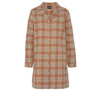 Nachthemd VIVANCE DREAMS Gr. 34, N-Gr, orange Damen Kleider Nachthemden aus kuschelig weichem Flanell (32738516-34)