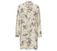 LASCANA Damen Nachthemd ecru geblümt Gr.32/34