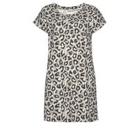 Nachthemd LASCANA Gr. 32/34, N-Gr, schwarz (ecru, nougat, schwarz) Damen Kleider (94682204-32) ecru, nougat, schwarz