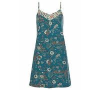 LASCANA Damen Negligé rosa-schilfgrün Gr.40/42