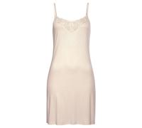 LASCANA Negligé mit edlen Spitzendetails, weiß, size=32/34|color=creme