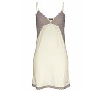 Negligé LASCANA Gr. 44/46, N-Gr, beige (ecru) Damen Kleider (396281-44) ecru