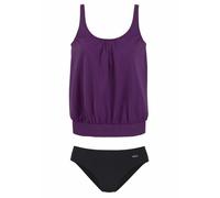 Lascana Damen Oversize-Tankini | Softcups, Mieder, Verstellbare Träger