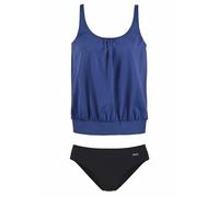 Oversize-Tankini LASCANA Gr. 56, N-Gr, blau Damen Bikini-Sets (502515-56) blau