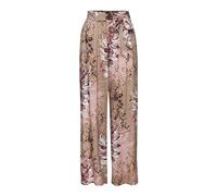 Palazzohose LASCANA Gr. 38, N-Gr, bunt (taupe, beere bedruckt) Damen Hosen (64490339-38) taupe, beere bedruckt