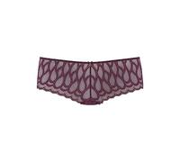 Panty LASCANA "Evita", Damen, Gr. 40/42, lila (aubergine), Spitze, Obermaterial: 90% Polyamid, 10% Elasthan, Unterhosen Panty, aus leicht transparenter Spitze (65337514-40) aubergine